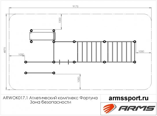 ARWOK017.1 Атлетический комплекс Фортуна фото №3