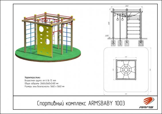 ARMSBABY 1003 Спортивный комплекс фото №2