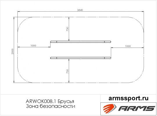 ARWOK008.1 Брусья фото №3