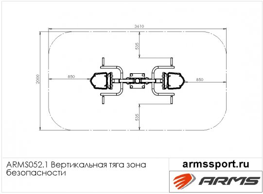 ARMS052.1 Вертикальная тяга фото №3