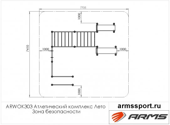 ARWOK303 Атлетический комплекс Лето фото №3