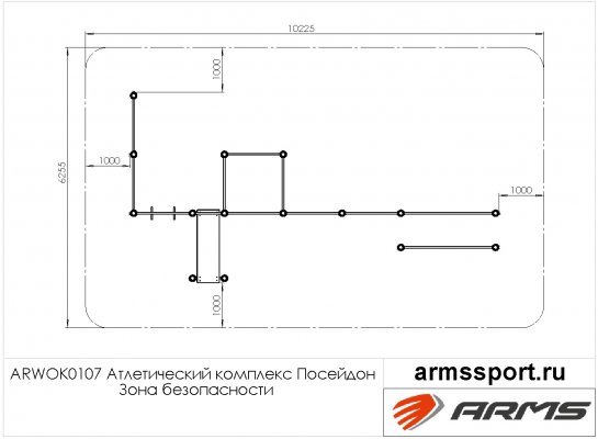 ARWOK107 Атлетический комплекс Посейдон фото №3
