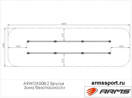 ARWOK008.2 Брусья фото №3