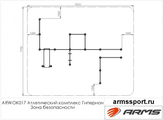 ARWOK017 Атлетический комплекс Гиперион фото №3